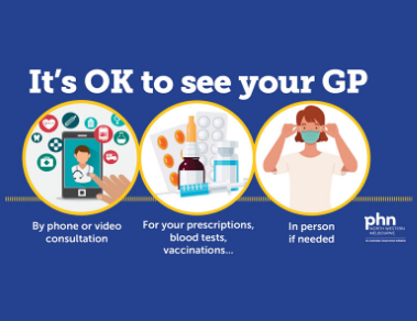 It’s OK to see your GP