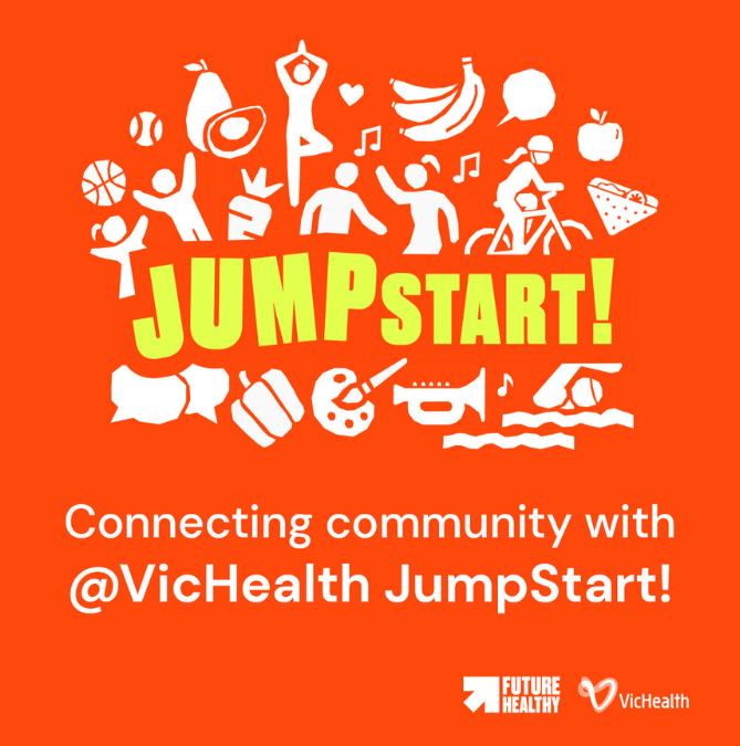 We’re partnering with VicHealth to support the health and wellbeing of young people!