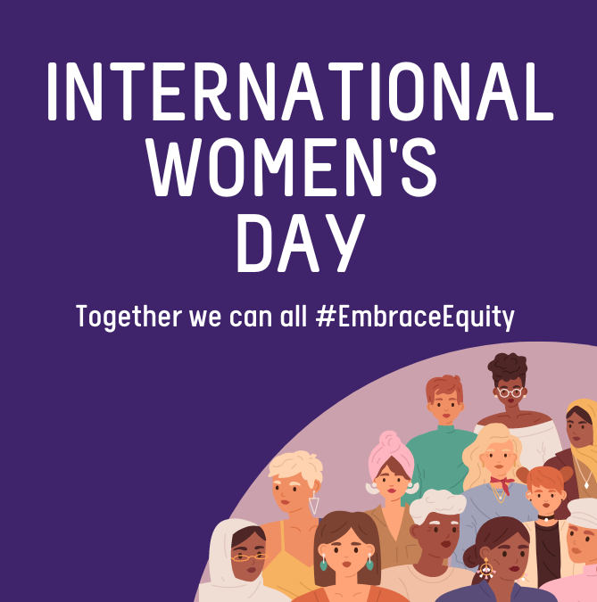 Together we can all #EmbraceEquity