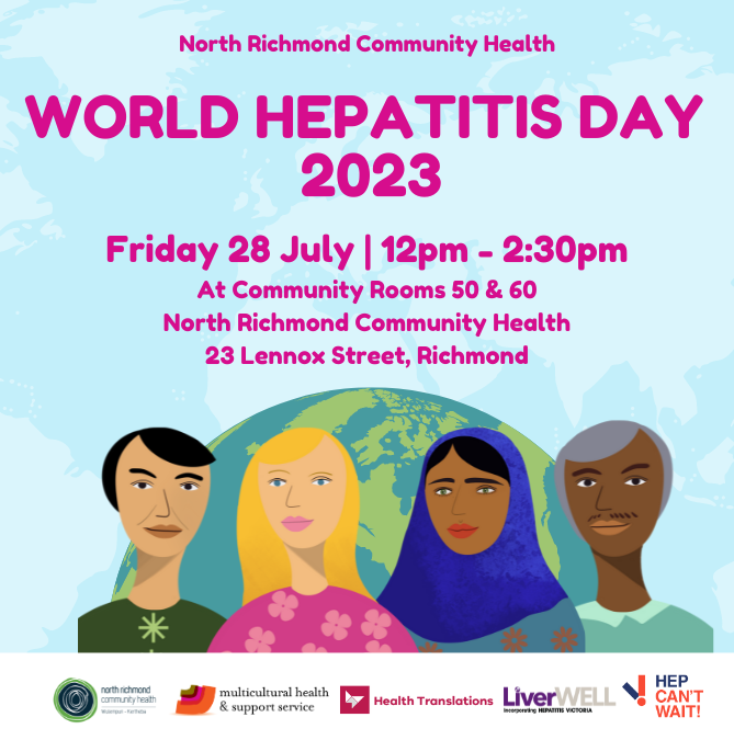 World Hepatitis Day – Join us for a community event