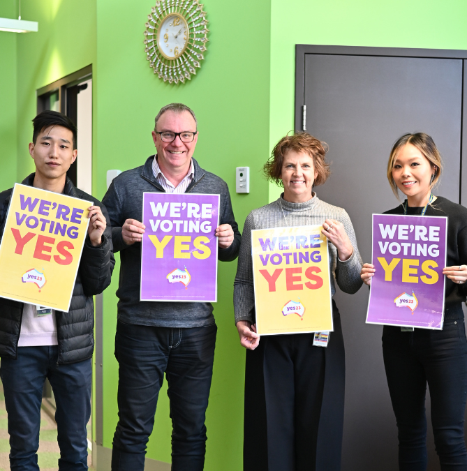 Board Statement: North Richmond Community Health supports YES vote for Voice to Parliament referendum