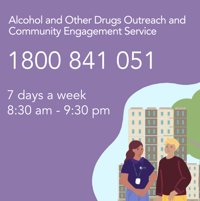 NRCH’s AOD Outreach and Community Engagement Service