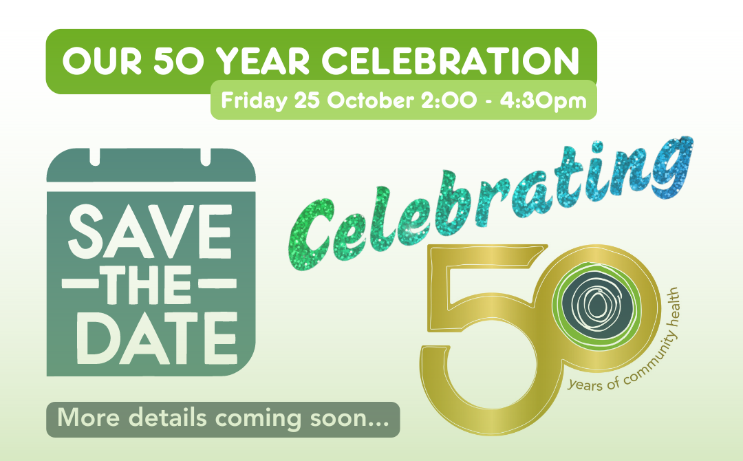 Save the date - our 50th celebrations