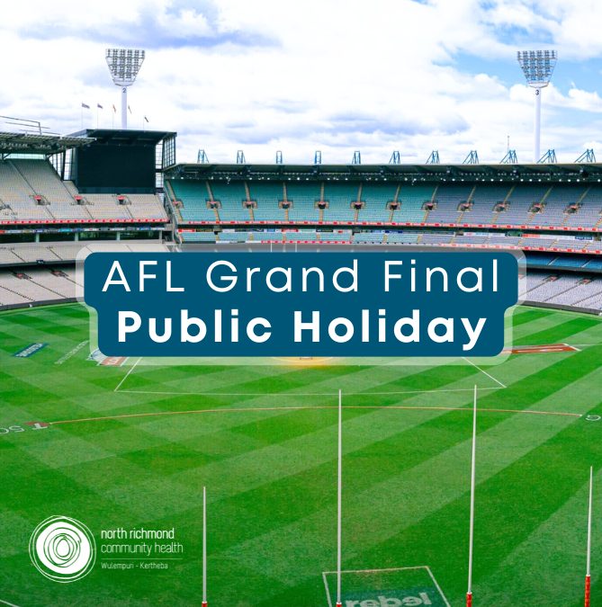 AFL Grand Final Public Holiday Closure 2026